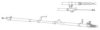 CEF TO02205 Cable, parking brake